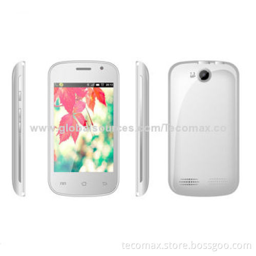 3.5-inch Dual SIM Phones with Android 4.2 and MTK6572M, HVGA 320*480 Resolution